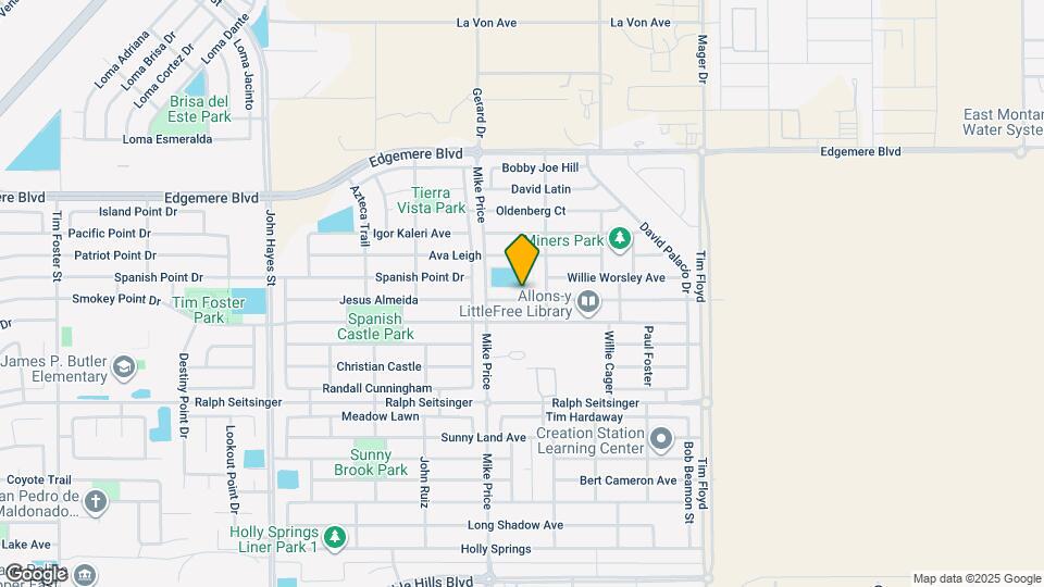 14733 Harry Flournoy Ave Map and Location Details