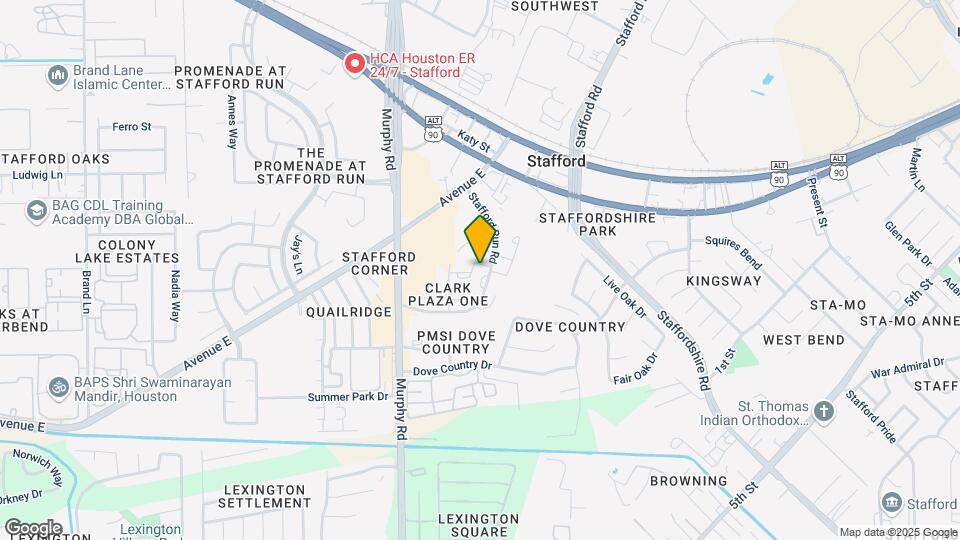 550 Stafford Run Rd Map and Location Details