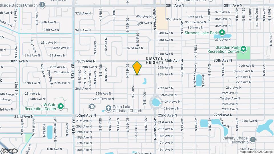 5100 28th Ave N Map and Location Details