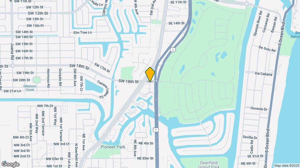 22 Royal Palm Way Map and Location Details