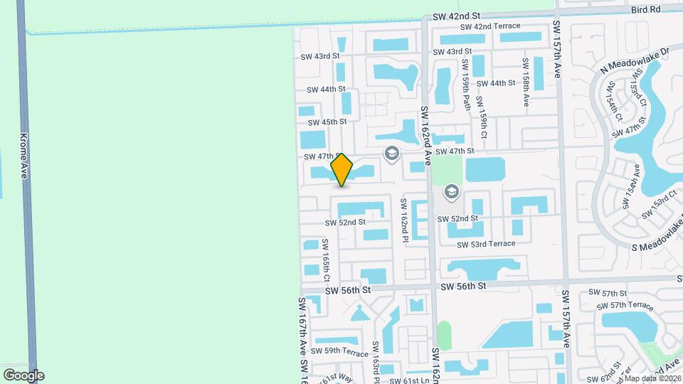 16467 SW 50th Terrace Map and Location Details