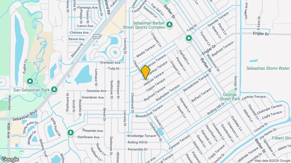 1352 Clearmont St Mapa y Detalles de la Ubicación