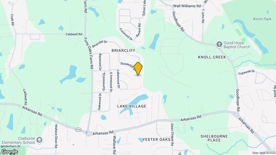 306 Briarcliff Dr Map and Location Details