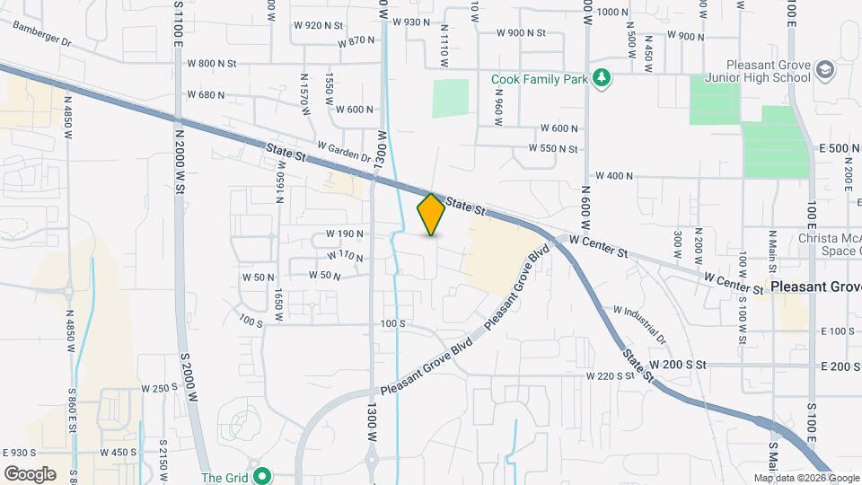 167 N Romney Ln Map and Location Details
