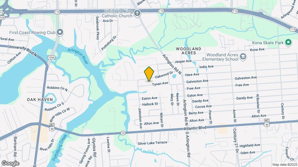 7059 Tynan Ave Map and Location Details