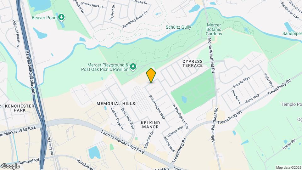 2422 W Werrington Way Map and Location Details