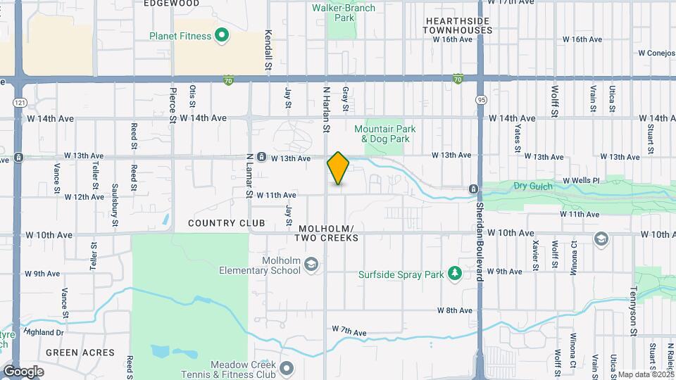 5935-5965 W 11th Ave Map and Location Details