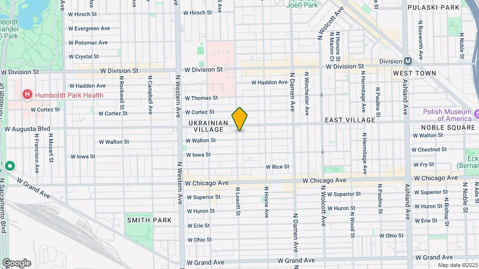 943-945 N Leavitt St Map and Location Details