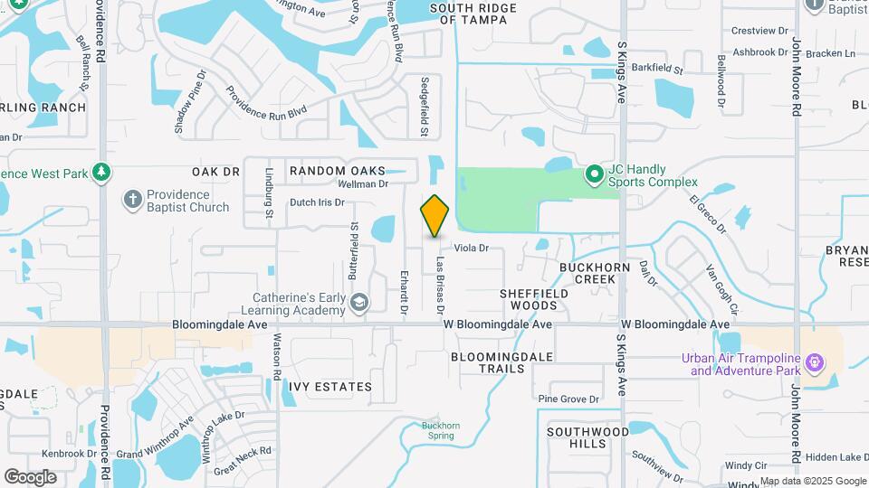 3222 Las Brisas Dr Map and Location Details