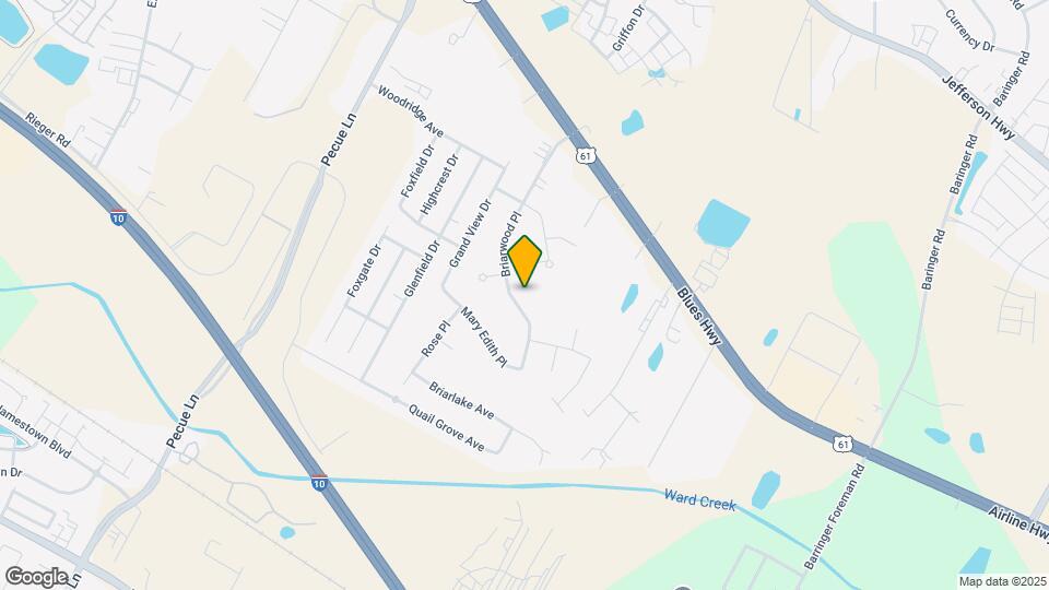 8819 Briarwood Pl Map and Location Details