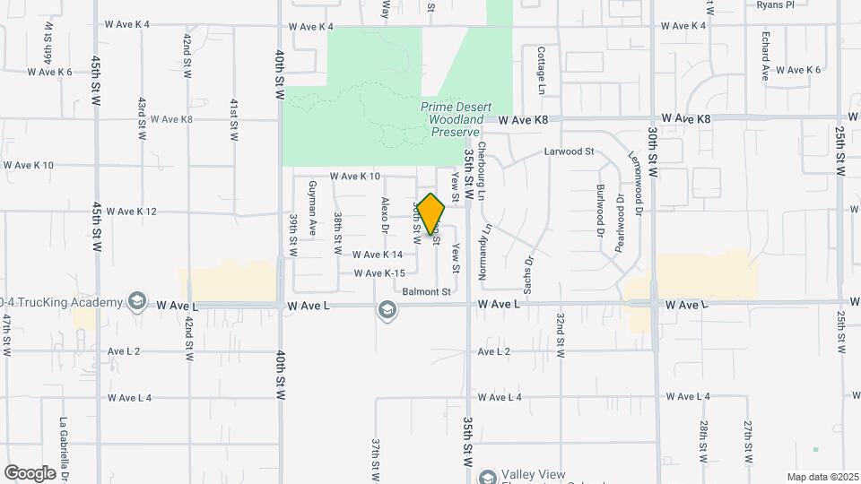 42901 Alep St Map and Location Details