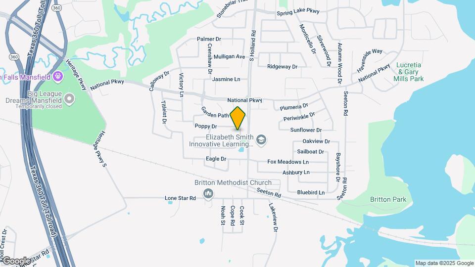 512 Carnation Ln Map and Location Details