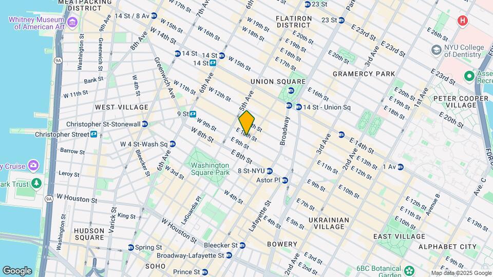 24 East 10th Street Map and Location Details
