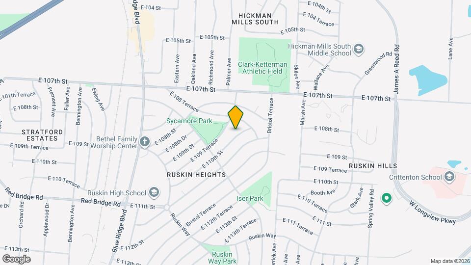 7708 E 110th St Mapa y Detalles de la Ubicación