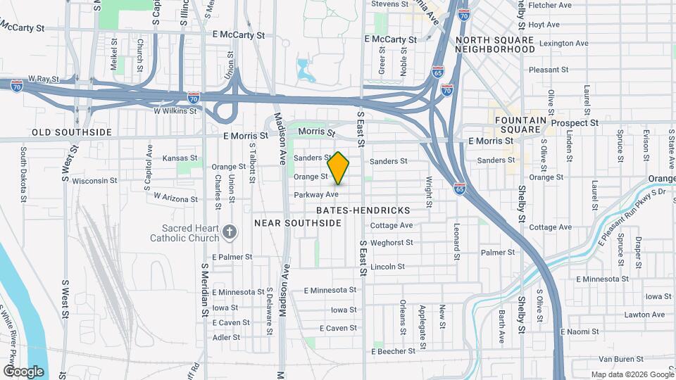 406 Parkway Ave Map and Location Details
