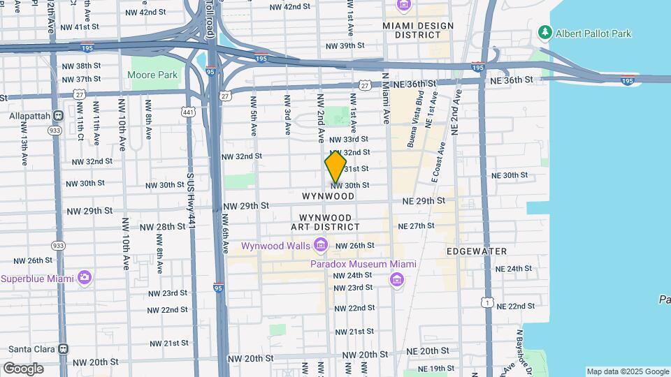166 NW 30th St, Unit S2 Map and Location Details