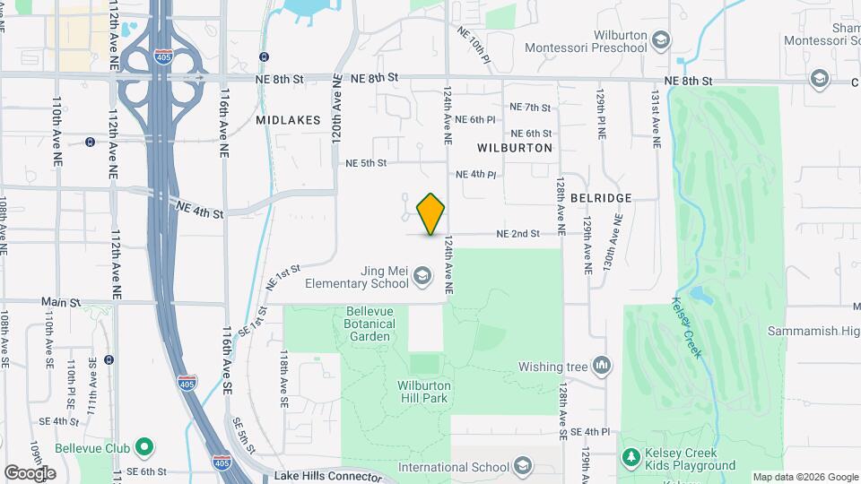 12339 NE 2nd St Mapa y Detalles de la Ubicación