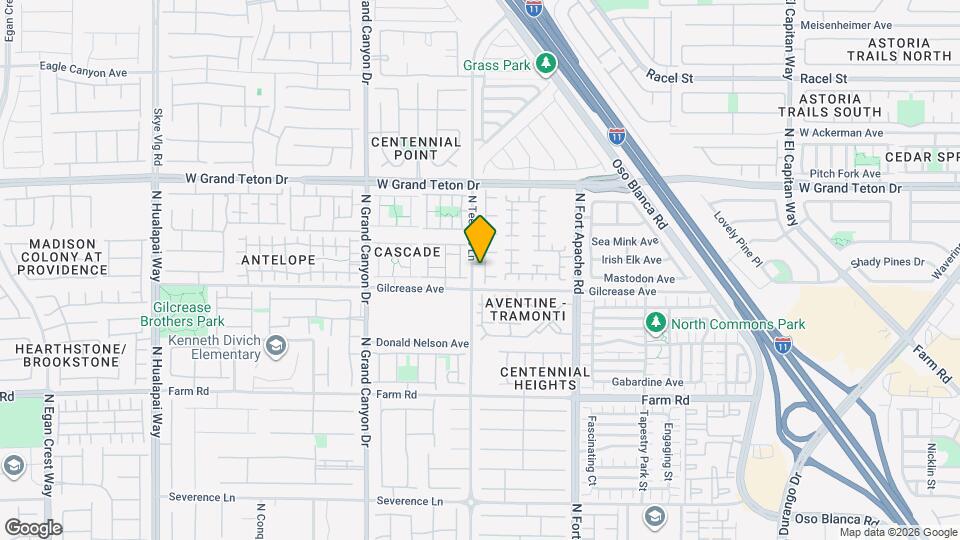 7831 Penderbrook St Map and Location Details