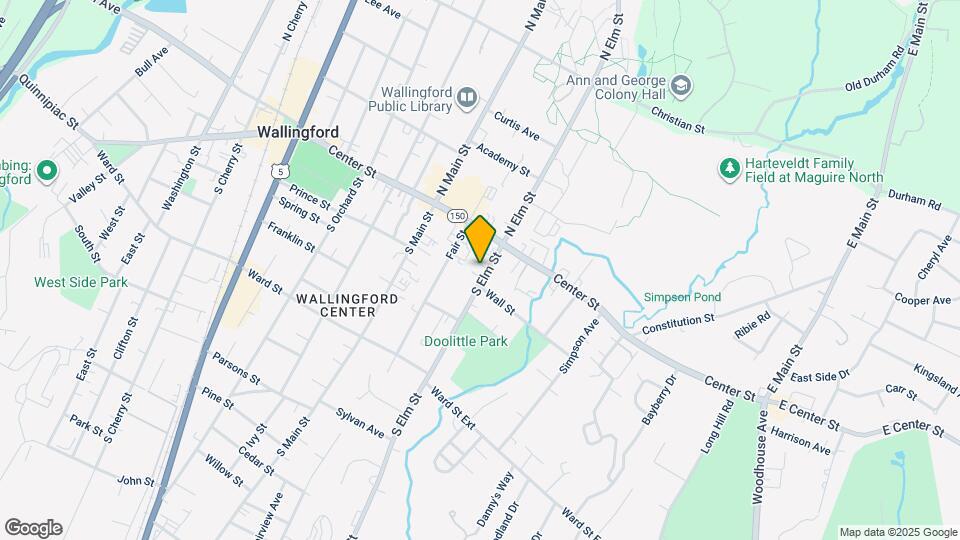 33 S Elm St, Unit #2 Map and Location Details