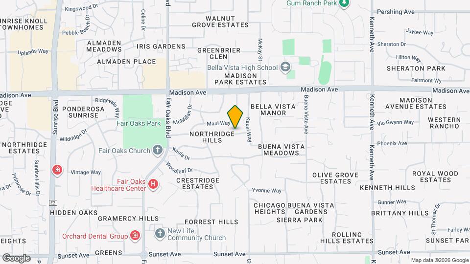 8255 Oahu Dr Map and Location Details