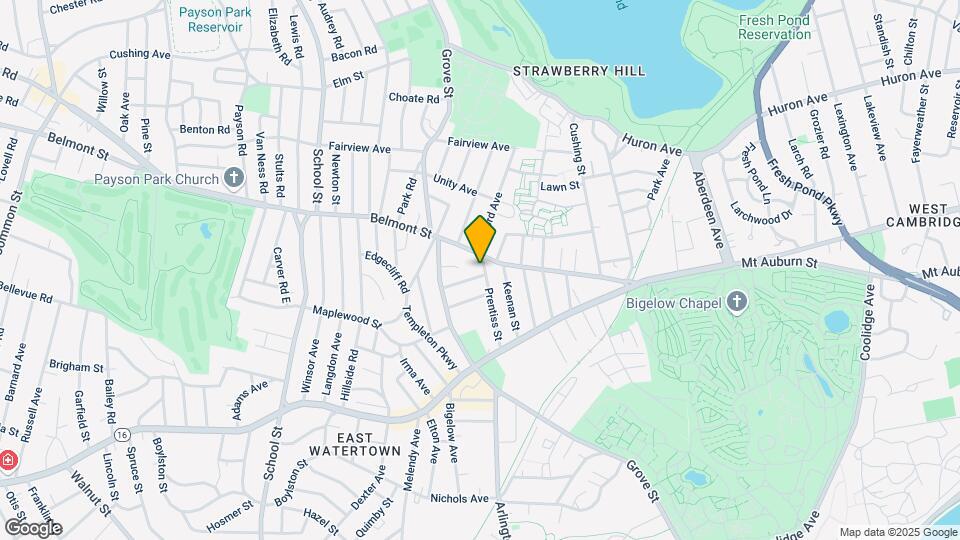74 Prentiss St, Unit #1 Map and Location Details