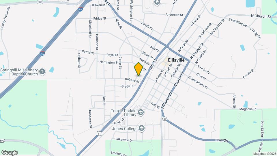 333 Dubose St Map and Location Details