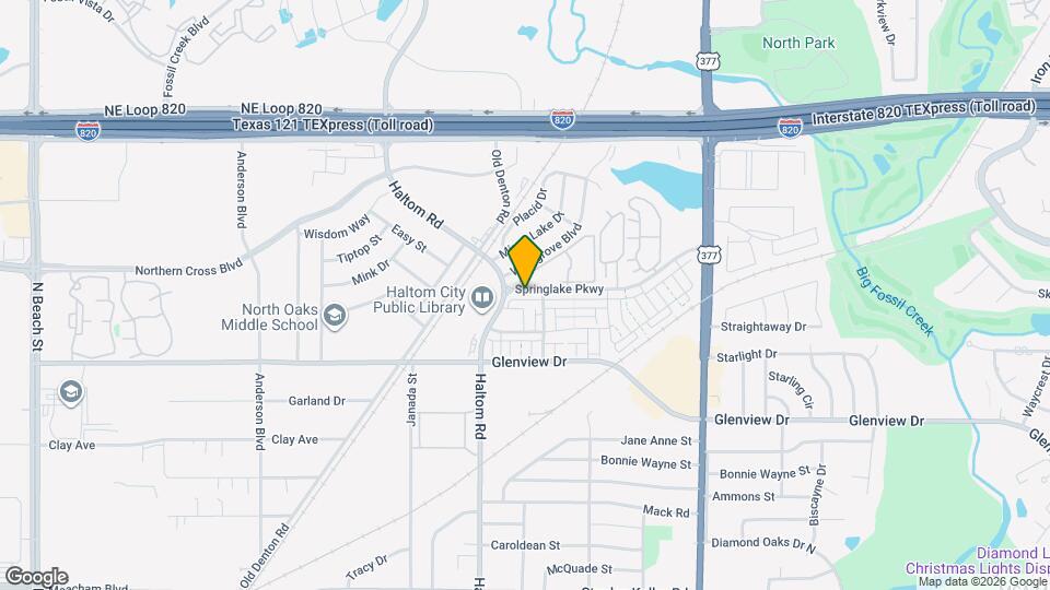 5106 Springlake Pkwy Map and Location Details