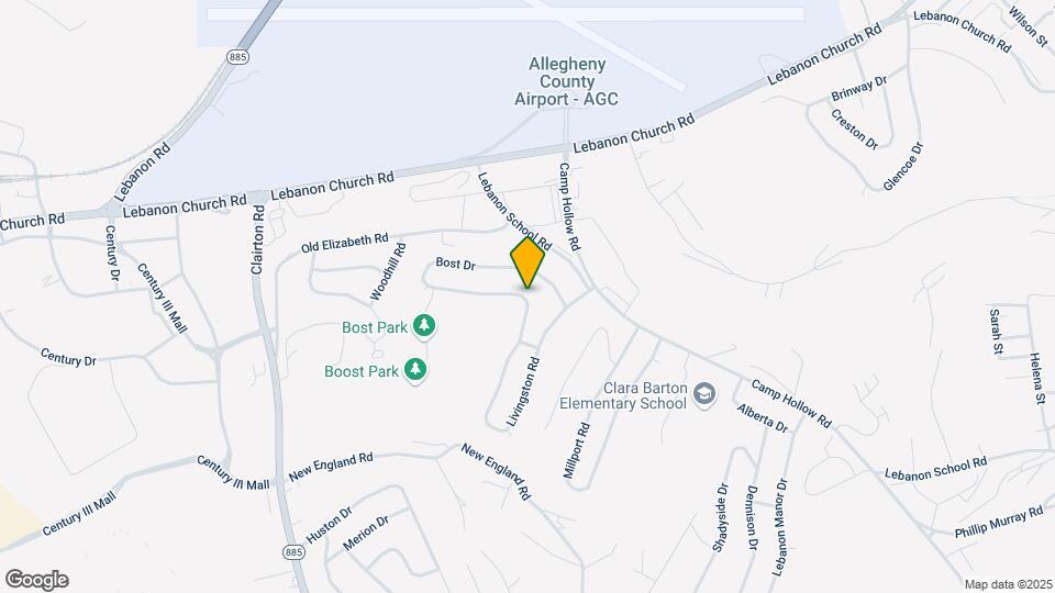 150 Bost Dr Map and Location Details