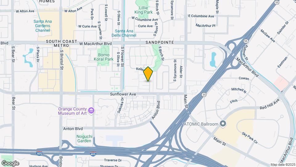 401 W Stevens Ave Mapa y Detalles de la Ubicación