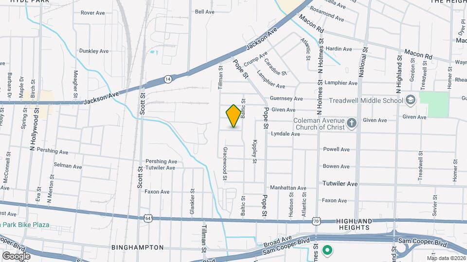 3063 Lyndale Ave Map and Location Details