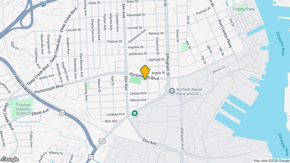 2724 Peach St Map and Location Details