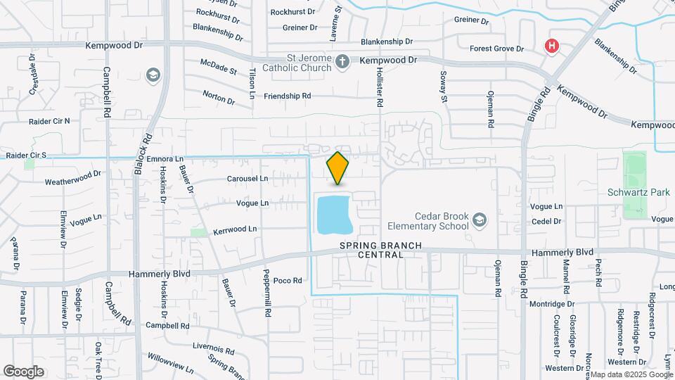 8904 Lakeshore Bend Dr Map and Location Details