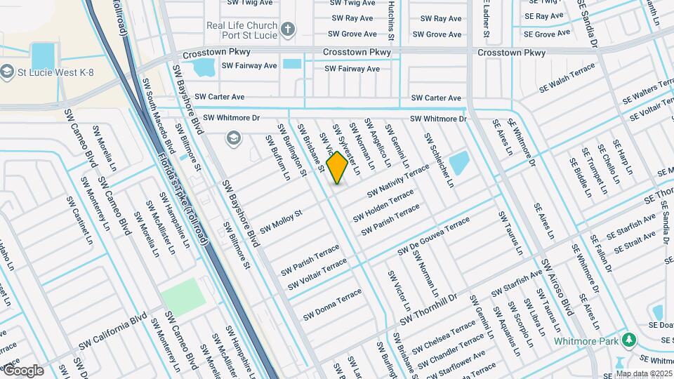 1741 SW Brisbane St Map and Location Details