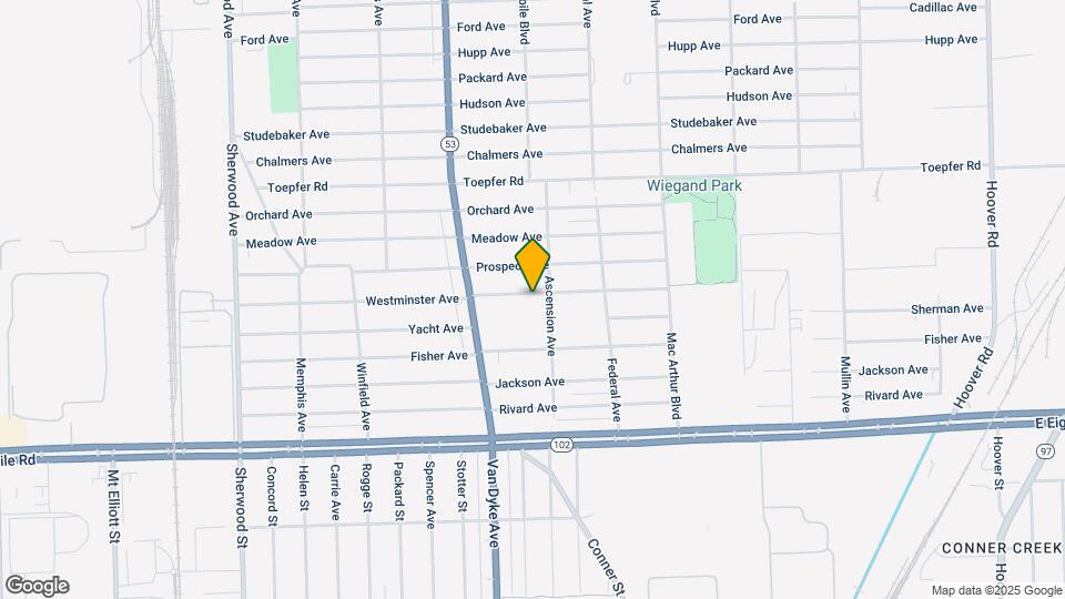 8132 Westminster Ave Map and Location Details