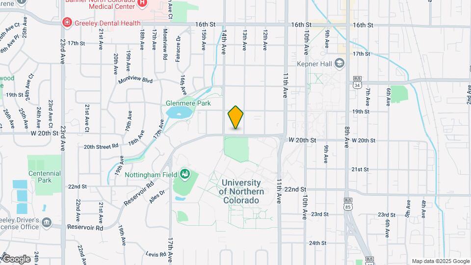 1315 20th St, Unit B Mapa y Detalles de la Ubicación