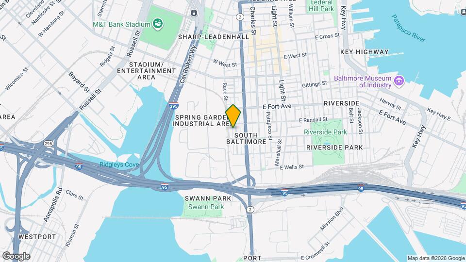 1614 Clarkson St Map and Location Details