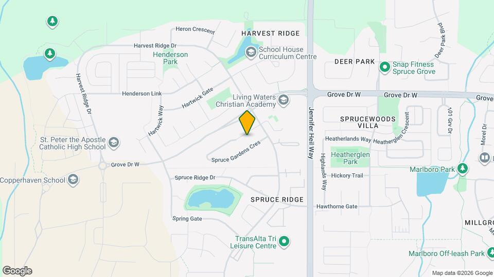 21 Spruce Gardens Cres Map and Location Details