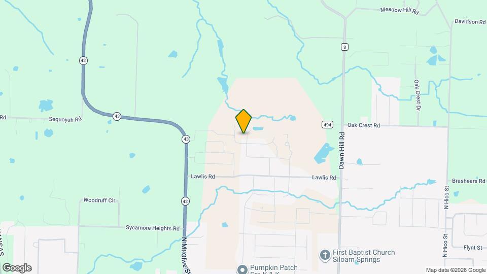 2802 N Teresa Dr Map and Location Details