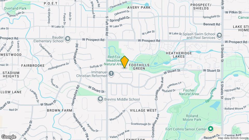 1952 Promenade Way Map and Location Details