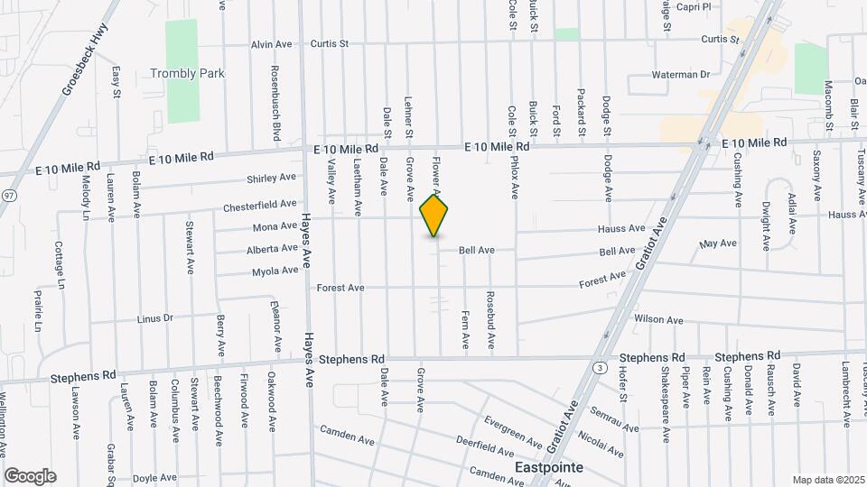 24609 Flower Ave Map and Location Details