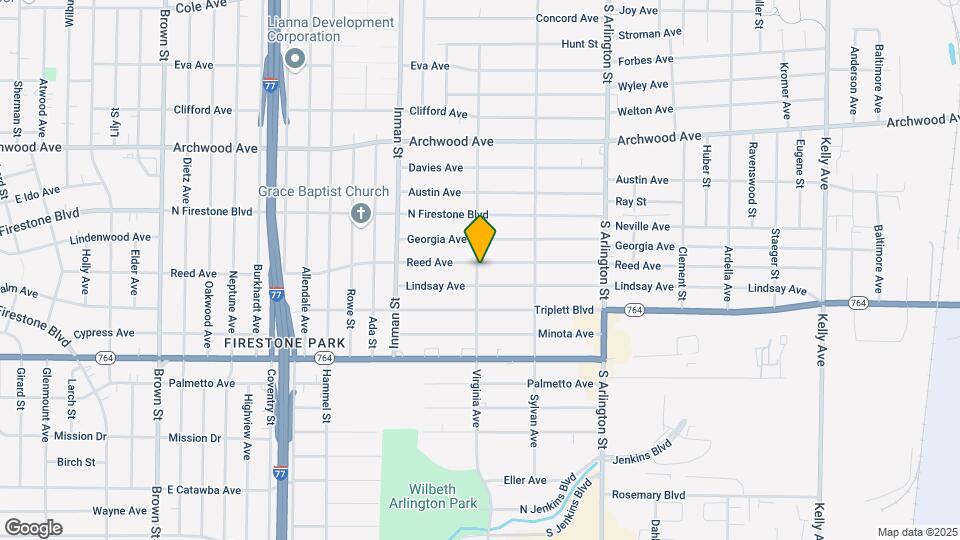 844 Reed Ave Mapa y Detalles de la Ubicación