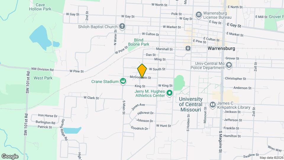 324 McGoodwin Ave Mapa y Detalles de la Ubicación