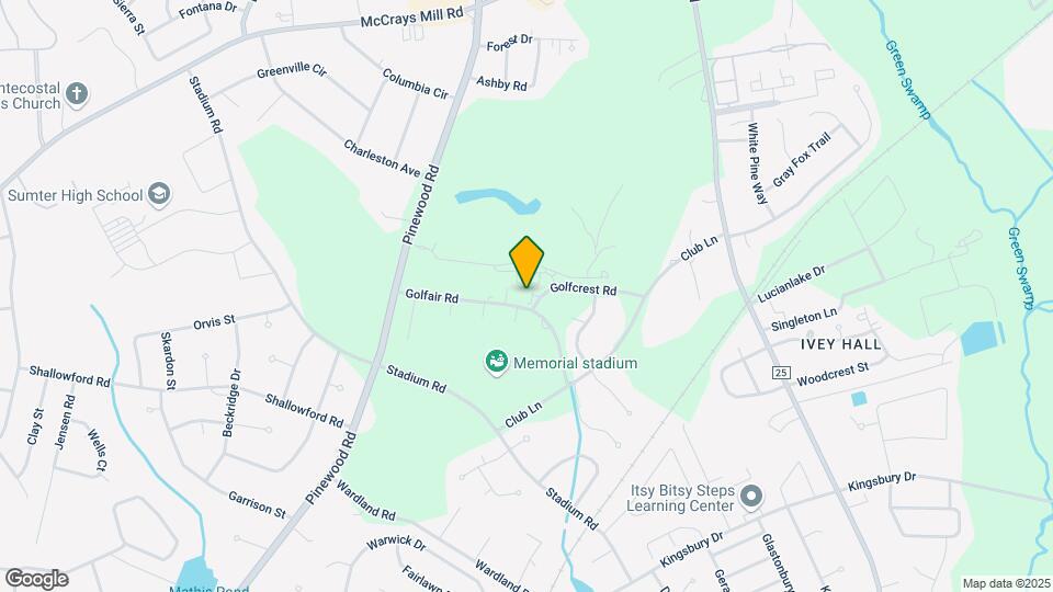 1041 Golfcrest Rd Map and Location Details