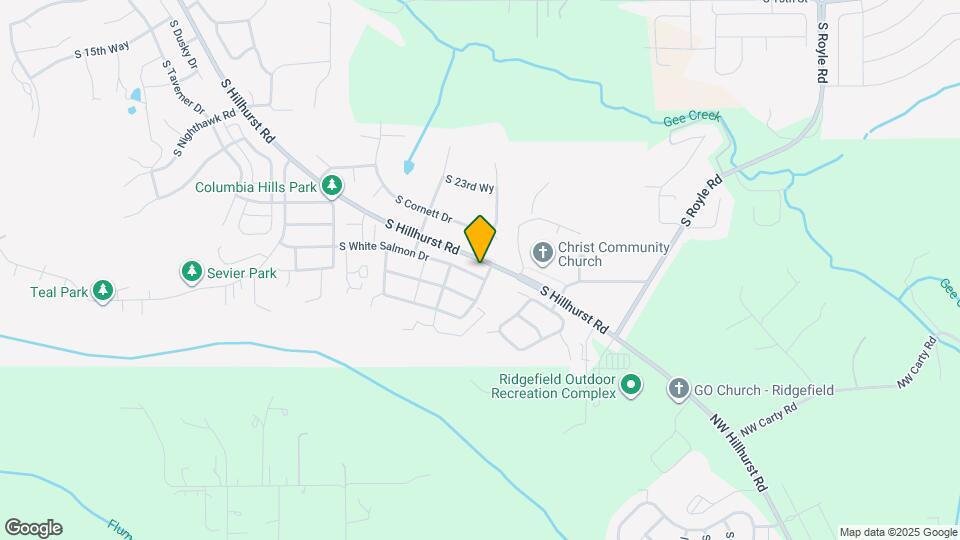 3008 S White Salmon Dr Map and Location Details