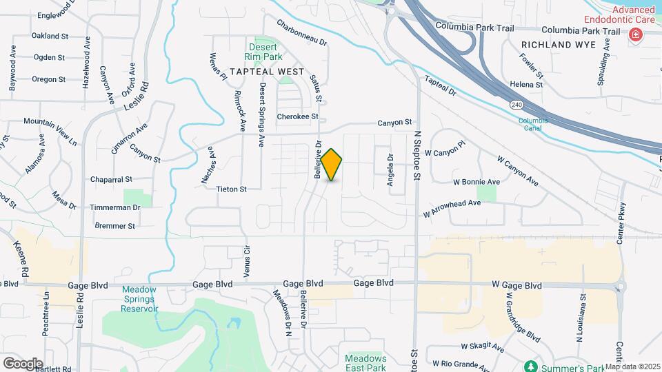 1574 Foxglove Ave Map and Location Details