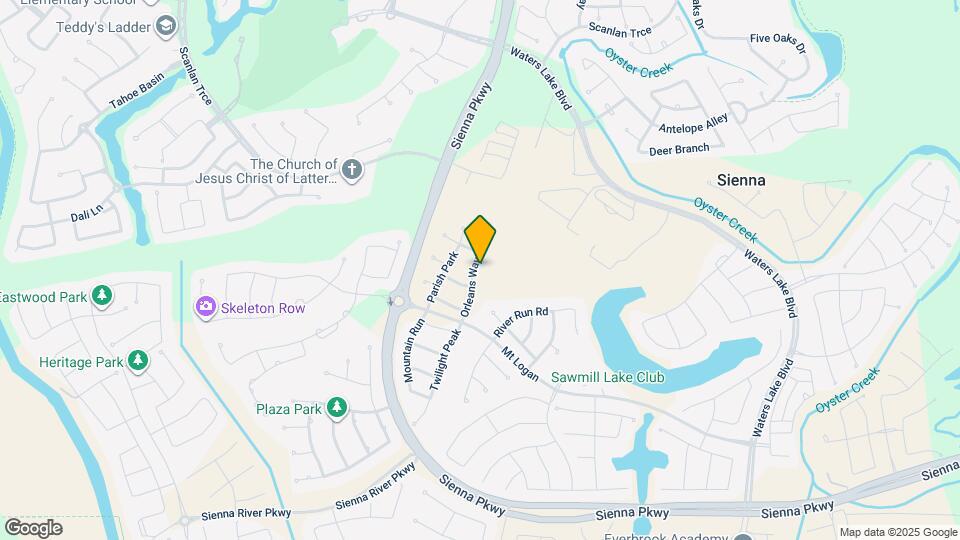 2614 Orleans Way Map and Location Details