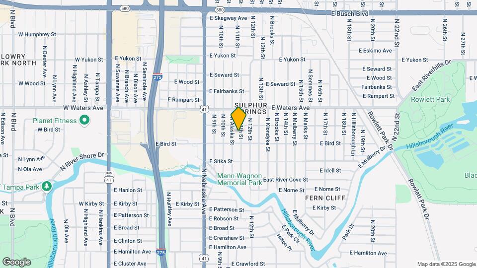 8210 N 11th St Map and Location Details