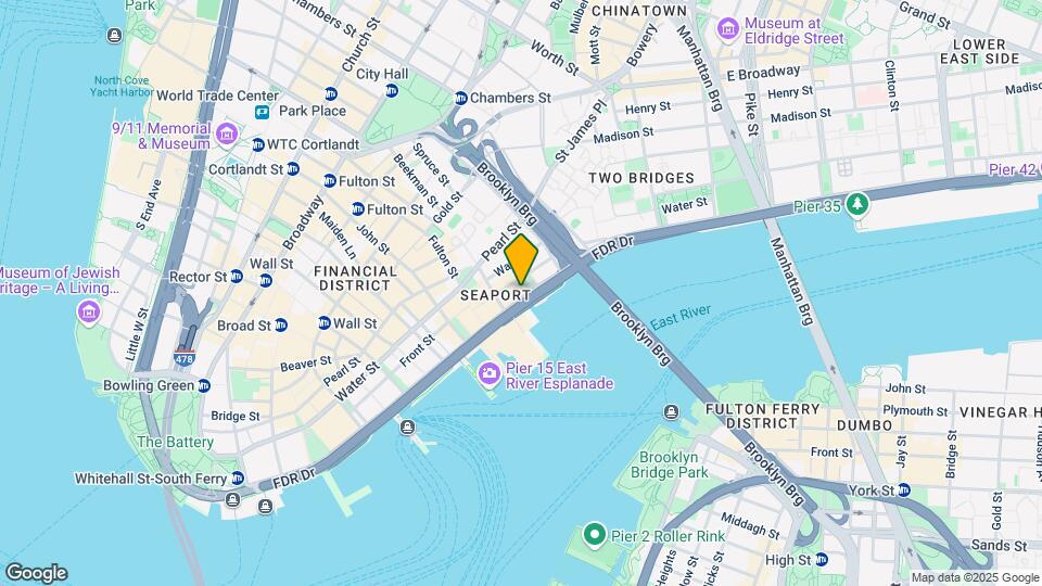 115 South St Mapa y Detalles de la Ubicación