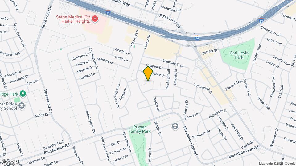 110 Missouri Dr Map and Location Details