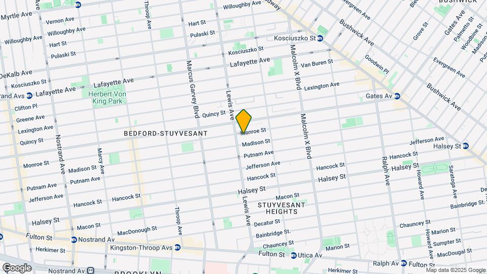 558A Monroe Street Map and Location Details